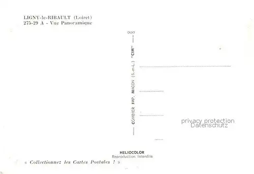 AK / Ansichtskarte Ligny le Ribault  Ligny le Ribault
