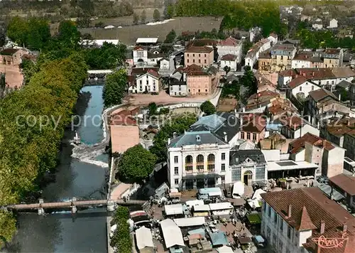 AK / Ansichtskarte Rambervillers Fliegeraufnahme Mortagne et la Maison du Peuple Rambervillers