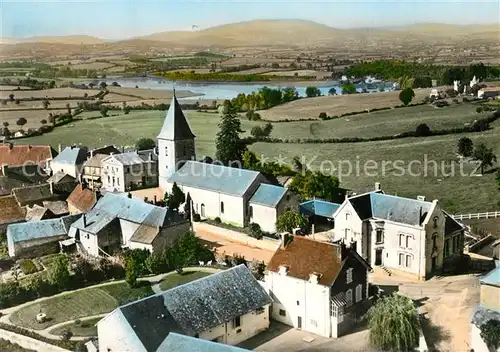 AK / Ansichtskarte Saint Didier sur Arroux Fliegeraufnahme Saint Didier sur Arroux