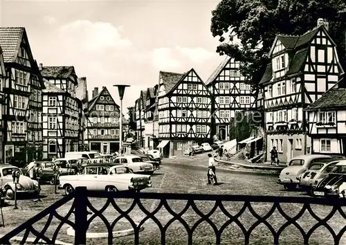 AK / Ansichtskarte Homberg_Efze Marktplatz Homberg Efze