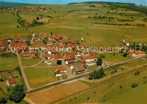 AK / Ansichtskarte Hartmannshain Fliegeraufnahme Hartmannshain