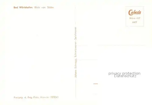 AK / Ansichtskarte Bad_Woerishofen  Bad_Woerishofen