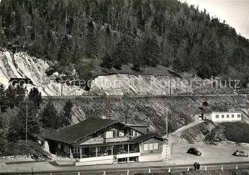 AK / Ansichtskarte Sonceboz Sombeval Tea Room Motel Heimelig  Sonceboz Sombeval