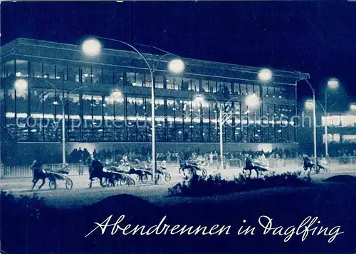 AK / Ansichtskarte Daglfing Trabrennbahn  Daglfing