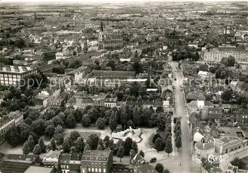 AK / Ansichtskarte Tourcoing_Nord Fliegeraufnahme Place de la Victoire Tourcoing Nord