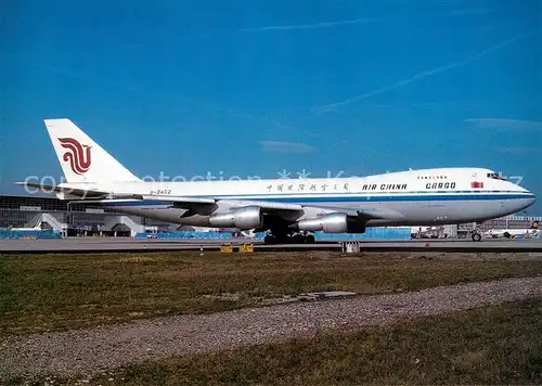 AK / Ansichtskarte Flugzeuge_Zivil Air China Cargo B 747 2J6F B 2462 c n 24960 Flugzeuge Zivil