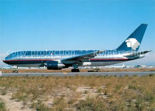 AK / Ansichtskarte Flugzeuge_Zivil Aeromexico Boeing B 767 XA TNS  Flugzeuge Zivil