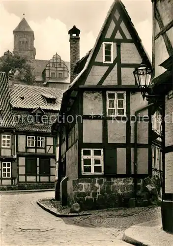 AK / Ansichtskarte Quedlinburg Der Finkenherd Quedlinburg