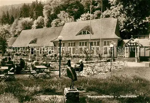 AK / Ansichtskarte Wernigerode_Harz Storchmuehle Wernigerode Harz