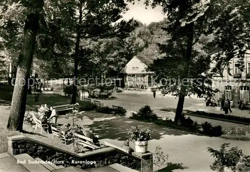 AK / Ansichtskarte Bad_Suderode Kuranlage Bad_Suderode