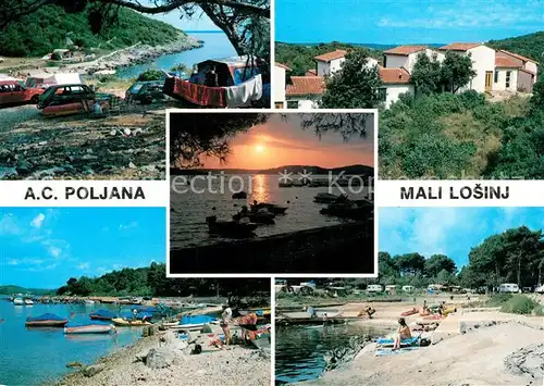 AK / Ansichtskarte Mali_Losinj AC Poljana Straende Mali Losinj