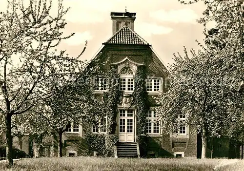 AK / Ansichtskarte Muenster_Westfalen Haus Rueschhaus Wohnsitz der Annette von Droste Huelshoff Muenster_Westfalen