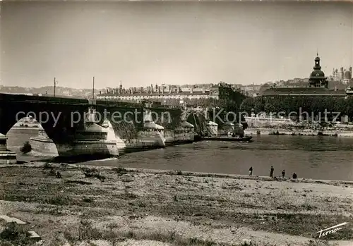 AK / Ansichtskarte Lyon_France Le Pont de la Gullotiere reconstruit Lyon France