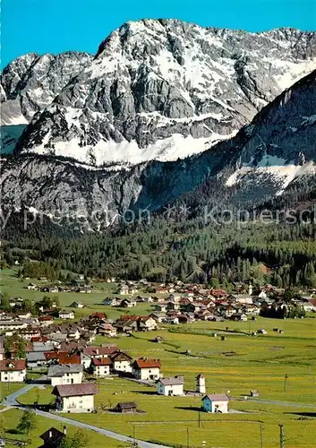 AK / Ansichtskarte Ehrwald_Tirol mit Mieminger Gruppe Ehrwald Tirol