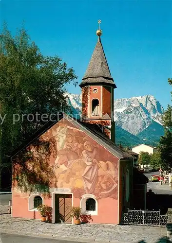 AK / Ansichtskarte Partenkirchen Sebastianskapelle Partenkirchen