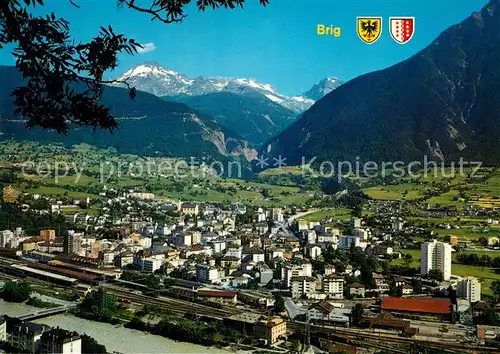 AK / Ansichtskarte Brig_VS Mt Leone Huebschhorn Brig_VS