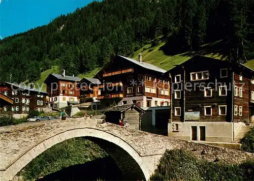 AK / Ansichtskarte Binn Ortsmotiv Binn