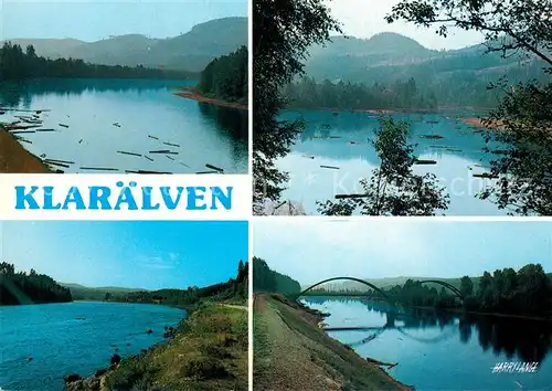 AK / Ansichtskarte Vaermland_Region Vyer fran Klaraelven Vaermland_Region