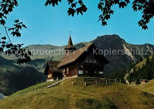 AK / Ansichtskarte Stoos_SZ Kapelle Stoos_SZ