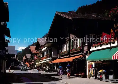 AK / Ansichtskarte Adelboden Dorfstrasse Adelboden