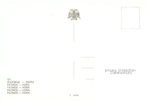 AK / Ansichtskarte Patmos Hora Patmos