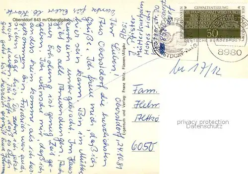 AK / Ansichtskarte Oberstdorf Zierbrunnenschnitzerei Details Oberstdorf