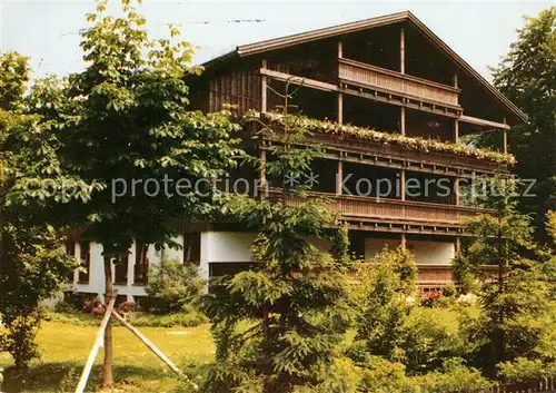 AK / Ansichtskarte Oberstdorf Muetterkurheim Hohes Licht Oberstdorf