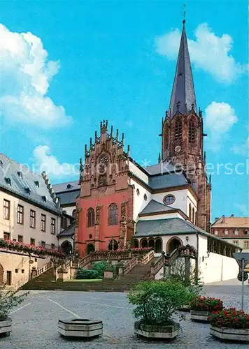 AK / Ansichtskarte Aschaffenburg_Main Stiftskirche St Peter und Alexander Basilika Aschaffenburg Main