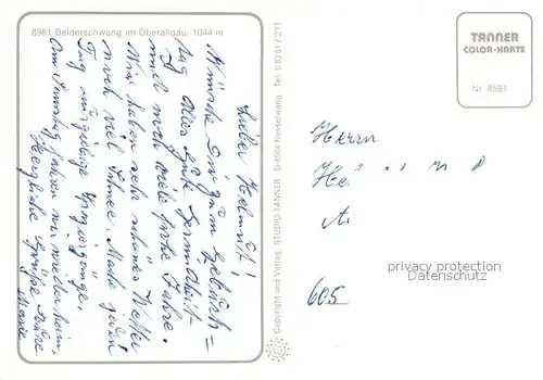 AK / Ansichtskarte Balderschwang Riedbergpass Panorama Grasgehren Skigebiet Balderschwang