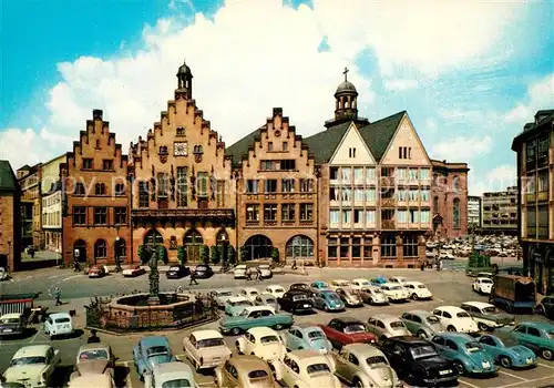 AK / Ansichtskarte Frankfurt_Main Am Roemer Frankfurt Main