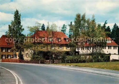 AK / Ansichtskarte Silberbach_Hof Ev Erholungsheim Silberbach Silberbach Hof