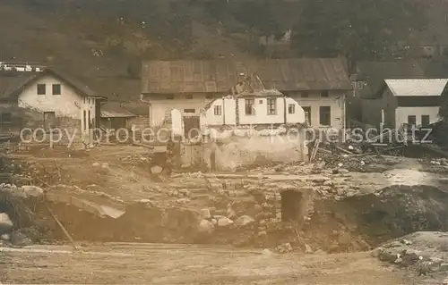 AK / Ansichtskarte Dessendorf Dammbruchkatastrophe der Weissen Desse Dessendorf