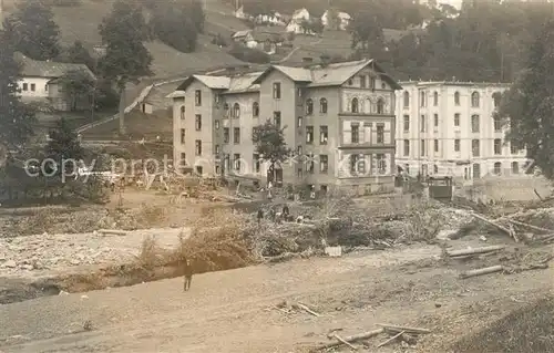 AK / Ansichtskarte Schumburg Dammbruchkatastrophe der Weissen Desse Schumburg