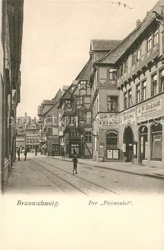 AK / Ansichtskarte Braunschweig Der Flohwinkel Innenstadt Braunschweig