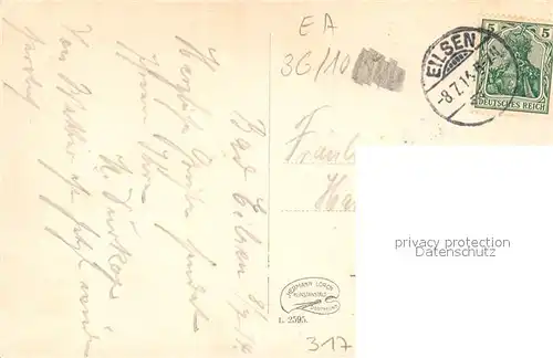 AK / Ansichtskarte Bad_Eilsen Harrlallee und Roccabrunnen Bad_Eilsen