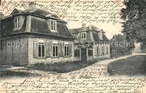 AK / Ansichtskarte Wolfenbuettel Lessinghaus Wolfenbuettel