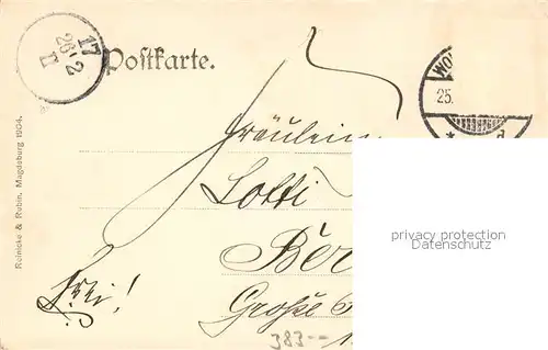 AK / Ansichtskarte Wolfenbuettel Lessinghaus Wolfenbuettel