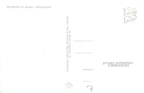 AK / Ansichtskarte Heilbronn_Neckar Schwibbogen Heilbronn Neckar