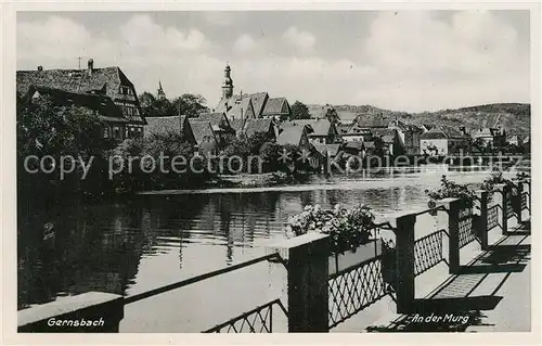 AK / Ansichtskarte Gernsbach Partie an der Murg Gernsbach