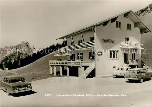 AK / Ansichtskarte Nessleg_Schroecken_Vorarlberg Gasthof Alpenblick Nessleg_Schroecken