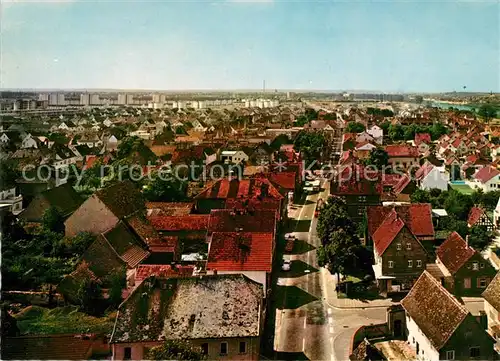 AK / Ansichtskarte Raunheim Blick vom Hochhaus Raunheim