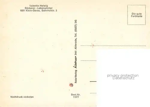 AK / Ansichtskarte Klein Gerau  Klein Gerau