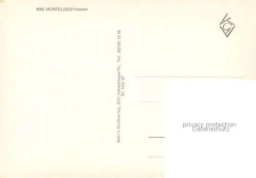 AK / Ansichtskarte Moerfelden  Moerfelden