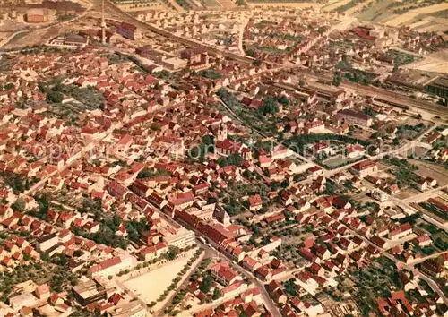 AK / Ansichtskarte Gross Gerau Fliegeraufnahme Gross Gerau
