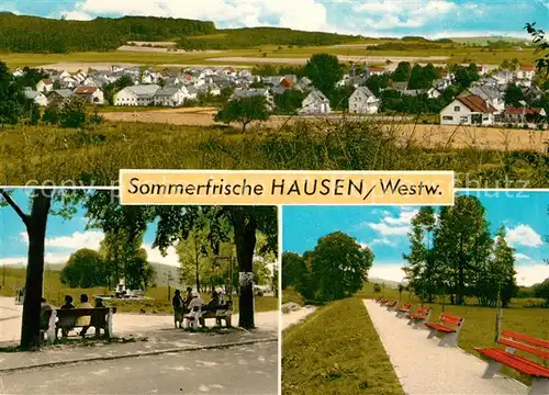 AK / Ansichtskarte Hausen_Westerwald Park Hausen_Westerwald