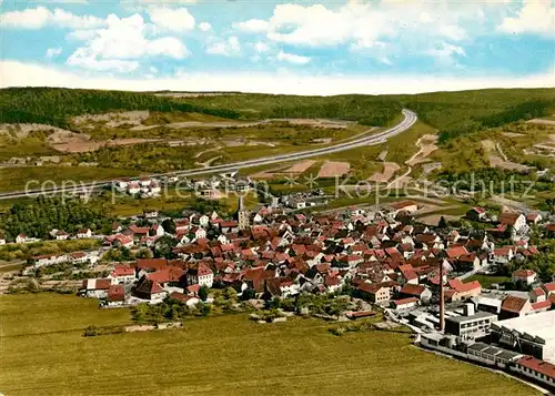 AK / Ansichtskarte Elfershausen_Unterfranken Fliegeraufnahme Elfershausen Unterfranken