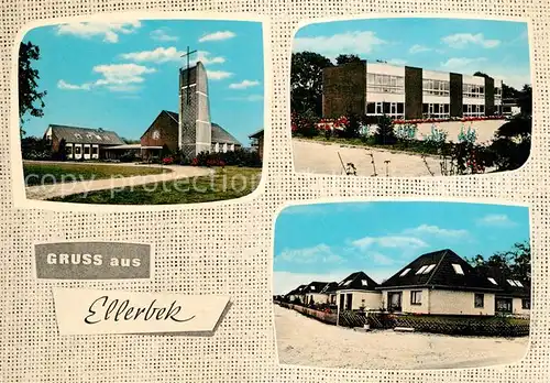 AK / Ansichtskarte Ellerbek_Pinneberg Kirche Ellerbek_Pinneberg