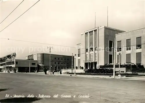 AK / Ansichtskarte Venezia_Venedig Palazzo del Cinema Casino Venezia Venedig