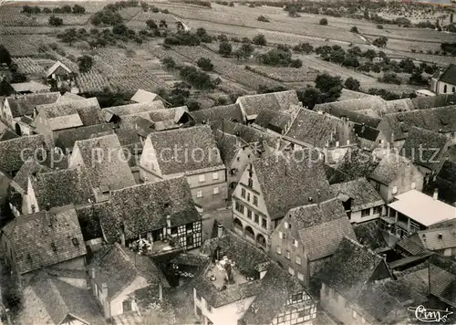 AK / Ansichtskarte Mittelbergheim Fliegeraufnahme Mittelbergheim