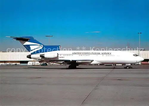 AK / Ansichtskarte Flugzeuge_Zivil United States Postal Service Boeing B 727 22C N429EX c n 19100 324 Flugzeuge Zivil